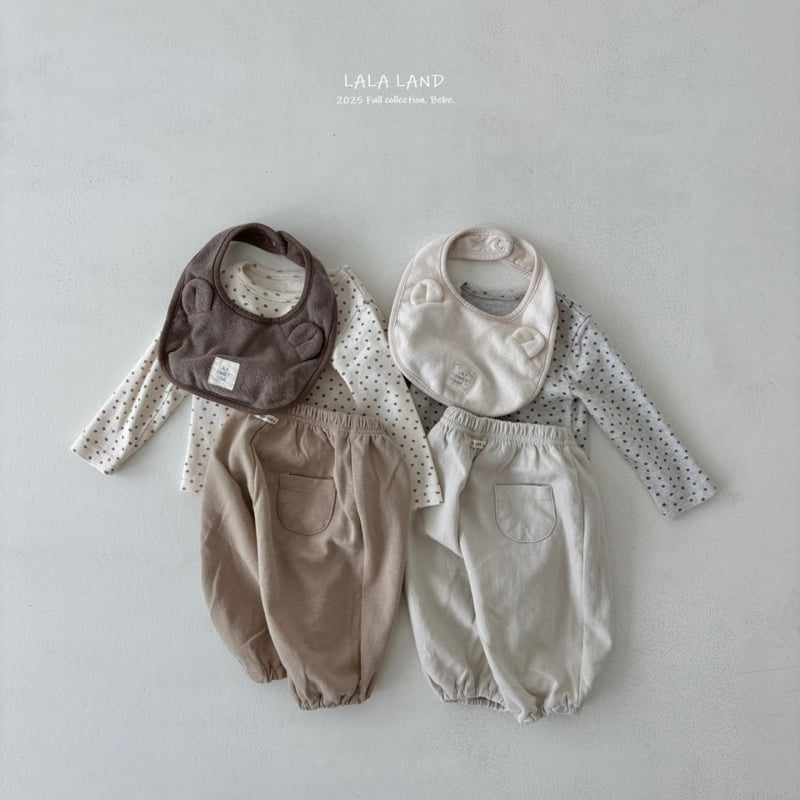 Lalaland - Korean Baby Fashion - #babyoninstagram - bebe Sweet Cocoa Joggers - 12