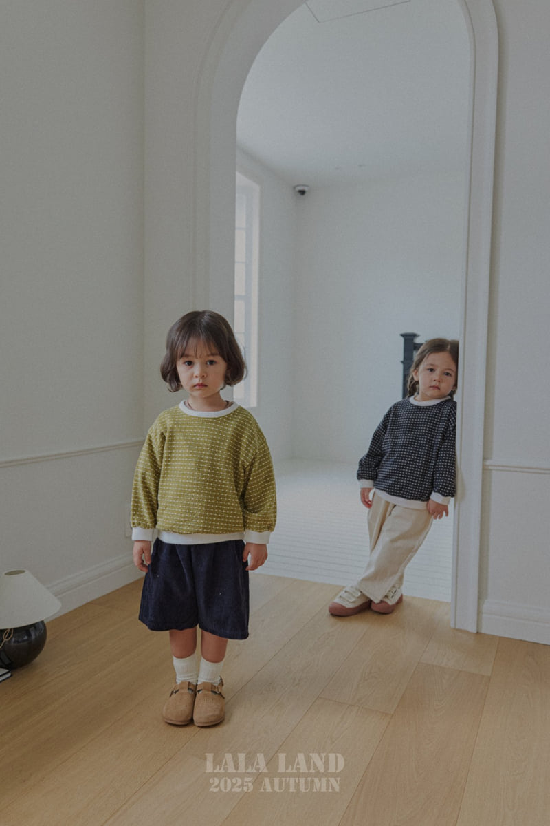 Lalaland - Korean Baby Fashion - #babyoninstagram - kids Dot Dot Knit Sweatshirt - 7