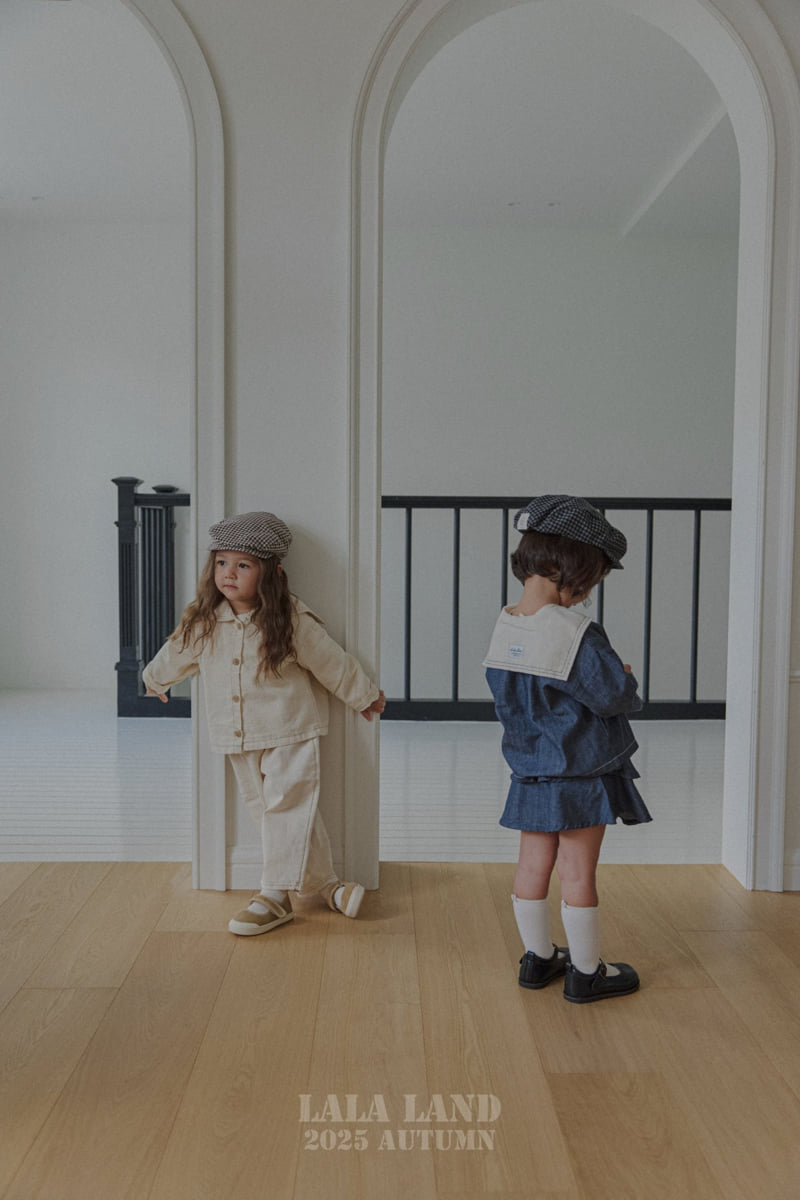 Lalaland - Korean Baby Fashion - #babyoninstagram - kids New Slub Denim Pants - 10