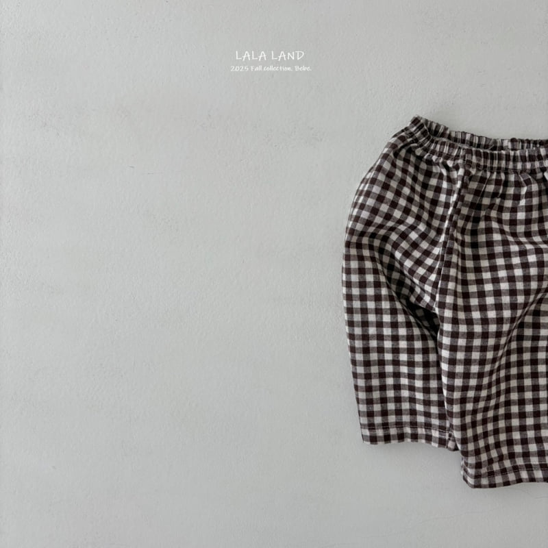 Lalaland - Korean Baby Fashion - #babyoninstagram - bebe Check Bloomers - 11