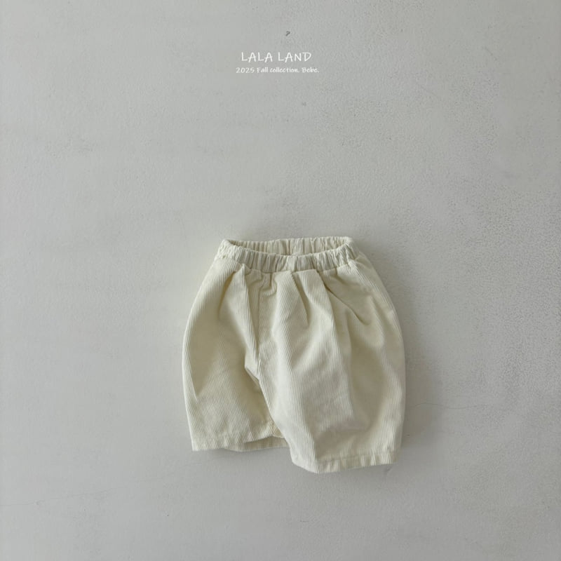 Lalaland - Korean Baby Fashion - #babyoninstagram - bebe Corduroy Pleated Pants - 10
