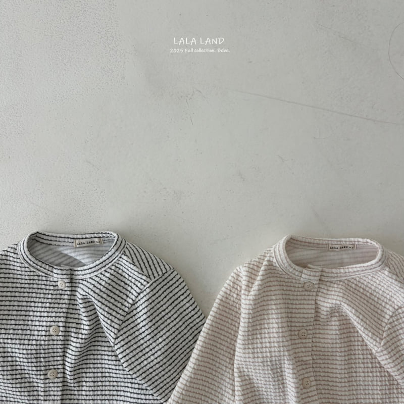 Lalaland - Korean Baby Fashion - #babyootd - bebe Cream Cheese Cardigan - 10