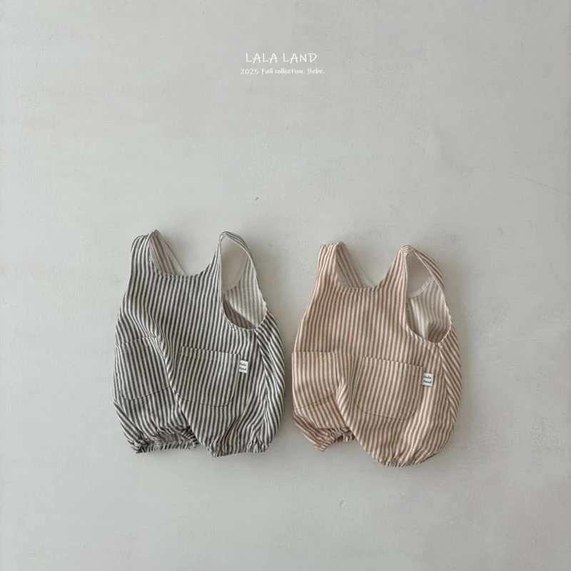 Lalaland - Korean Baby Fashion - #babyootd - bebe Baguette Overalls - 9