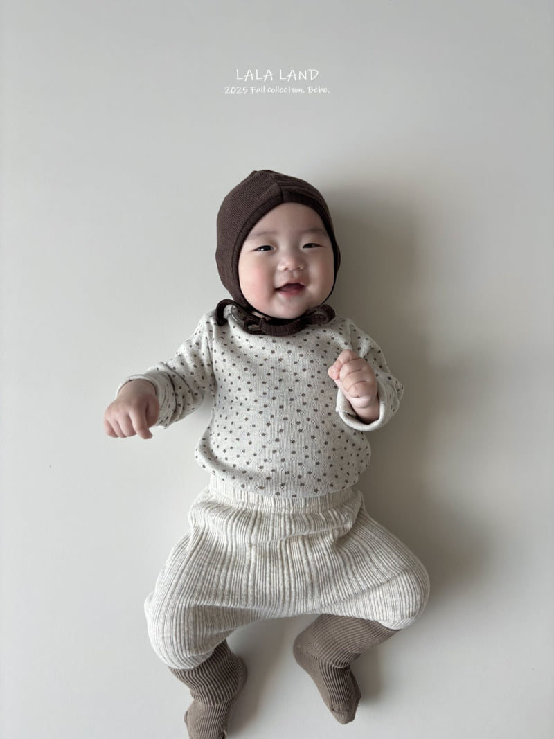 Lalaland - Korean Baby Fashion - #babyootd - bebe Knit Beanie - 5