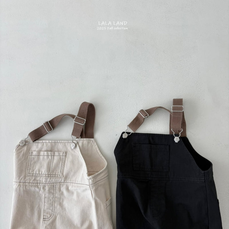 Lalaland - Korean Baby Fashion - #babyootd - kids Tommy Overalls - 12