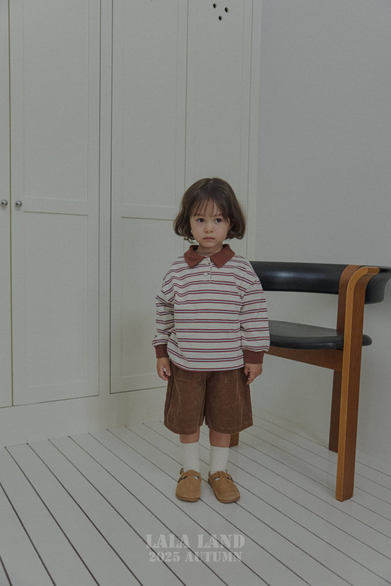 Lalaland - Korean Baby Fashion - #babyootd - kids Moha Collar Tee - 7