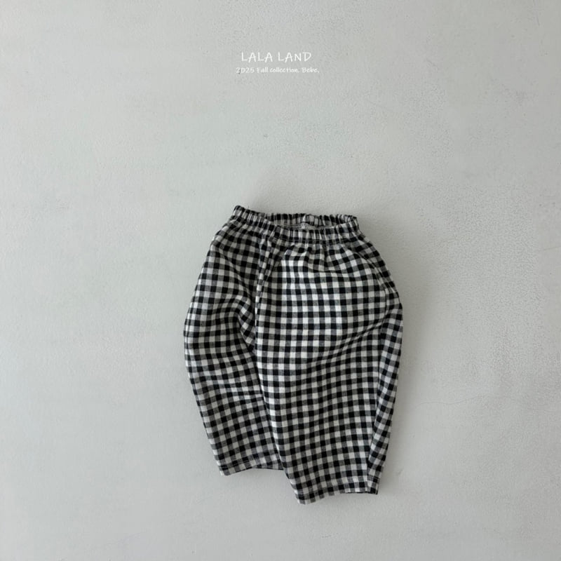 Lalaland - Korean Baby Fashion - #babyootd - bebe Check Bloomers - 12