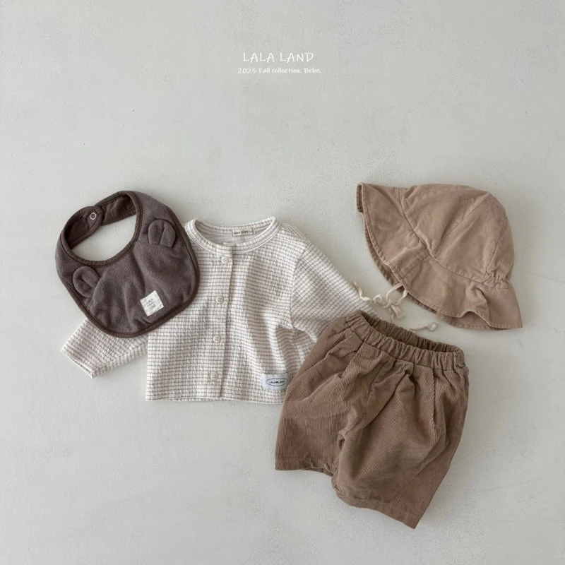 Lalaland - Korean Baby Fashion - #babyoutfit - bebe Cream Cheese Cardigan - 12