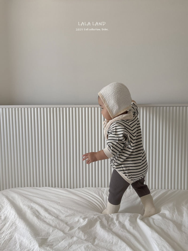 Lalaland - Korean Baby Fashion - #babyoutfit - bebe ST Raglan Suit - 8