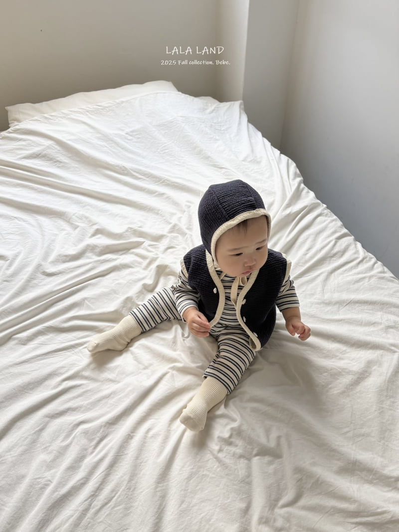 Lalaland - Korean Baby Fashion - #babyoutfit - bebe Multi Set - 5