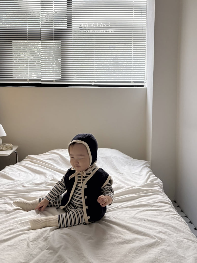 Lalaland - Korean Baby Fashion - #babyoutfit - bebe Multi Set - 6