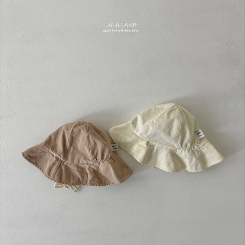 Lalaland - Korean Baby Fashion - #babyoutfit - bebe Corduroy Bucket Hat - 10