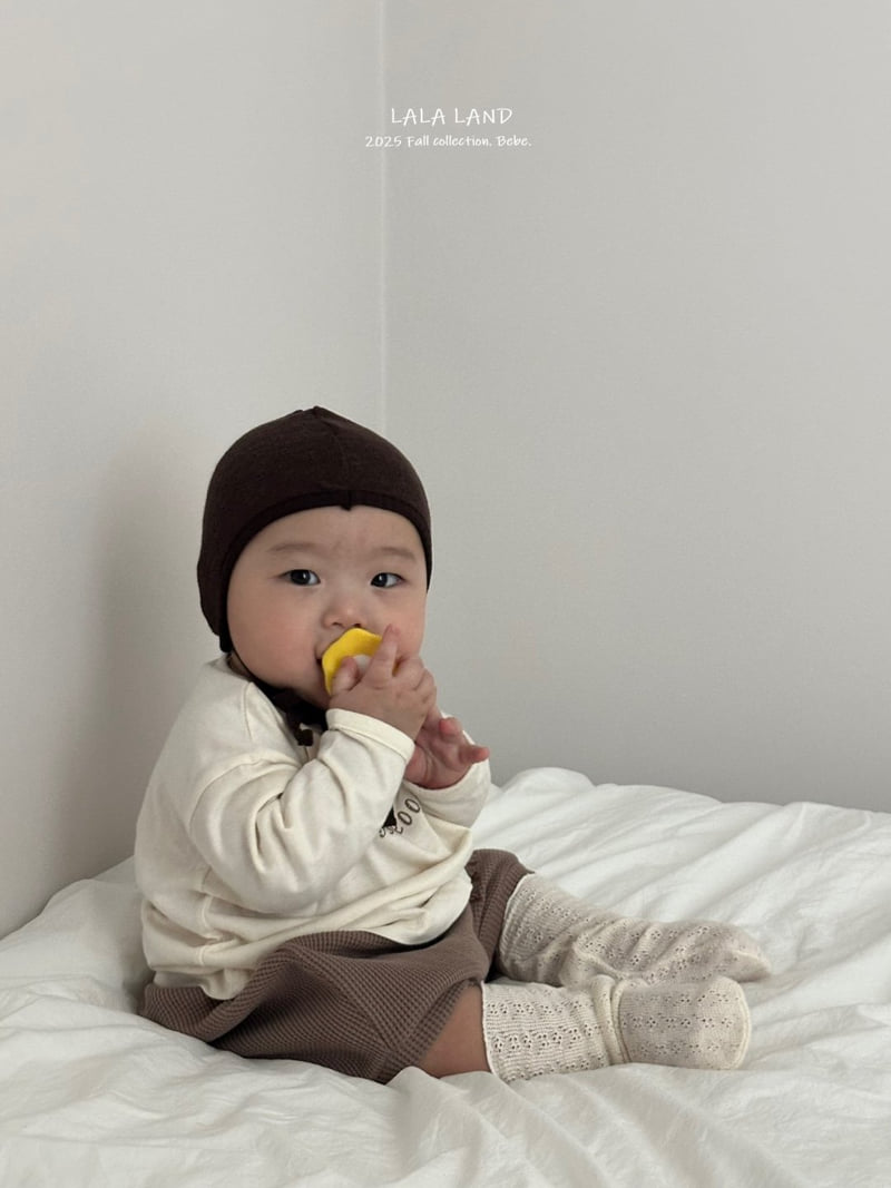 Lalaland - Korean Baby Fashion - #babyoutfit - bebe Knit Beanie - 7