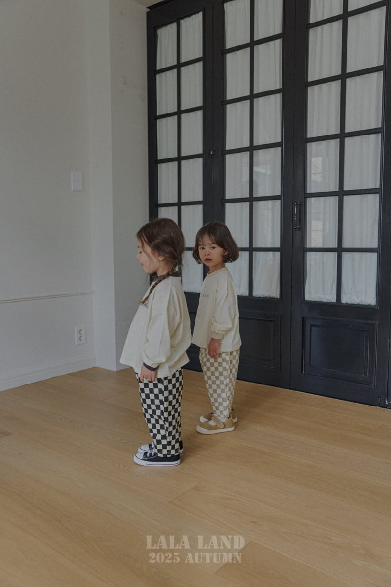Lalaland - Korean Baby Fashion - #babyoutfit - kids Check Check Pants - 4