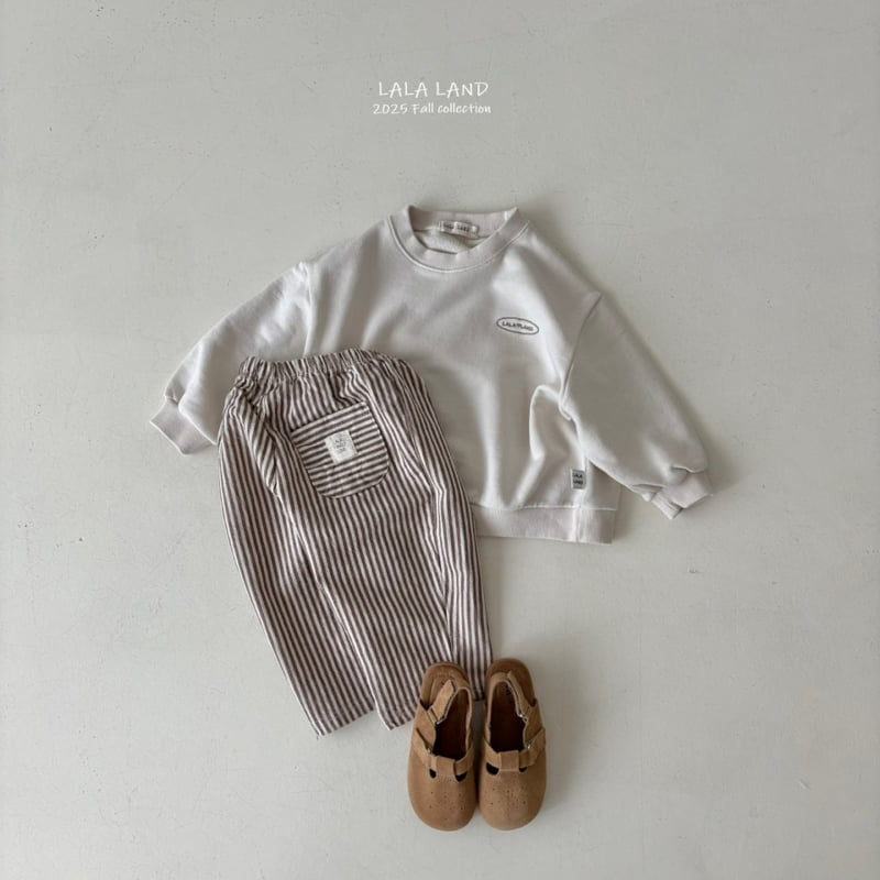 Lalaland - Korean Baby Fashion - #babyoutfit - kids Love Lala Sweatshirt - 12