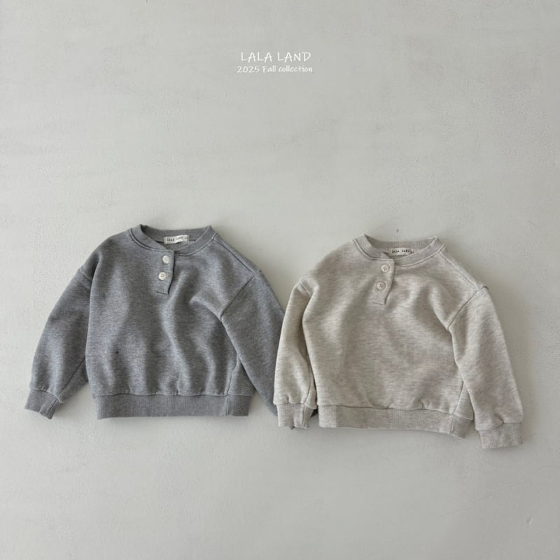 Lalaland - Korean Baby Fashion - #babyoutfit - kids Button Sweatshirt - 11