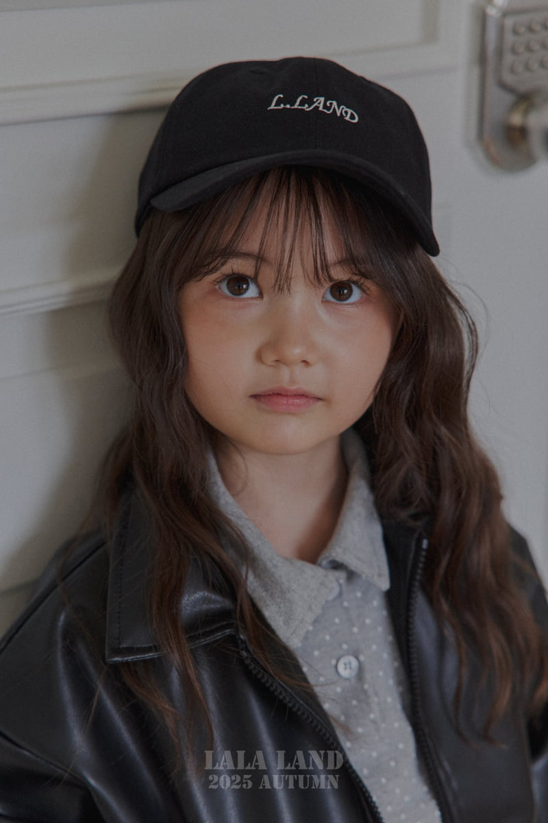 Lalaland - Korean Baby Fashion - #babyoutfit - kids Dot Collar Tee - 8