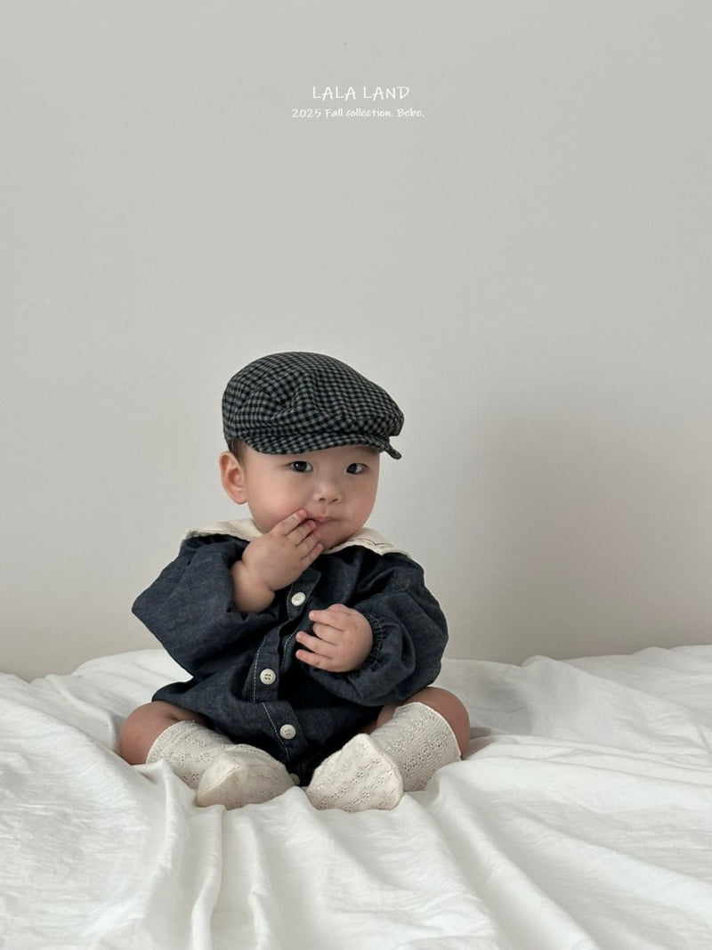 Lalaland - Korean Baby Fashion - #babywear - bebe Blue Sailor Suit - 3