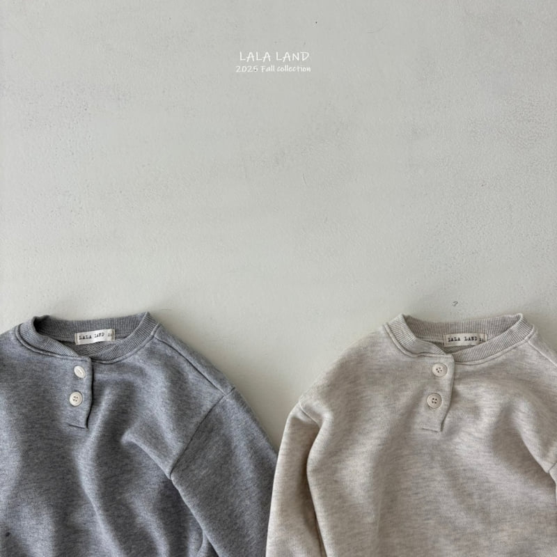 Lalaland - Korean Baby Fashion - #babywear - kids Button Sweatshirt - 12
