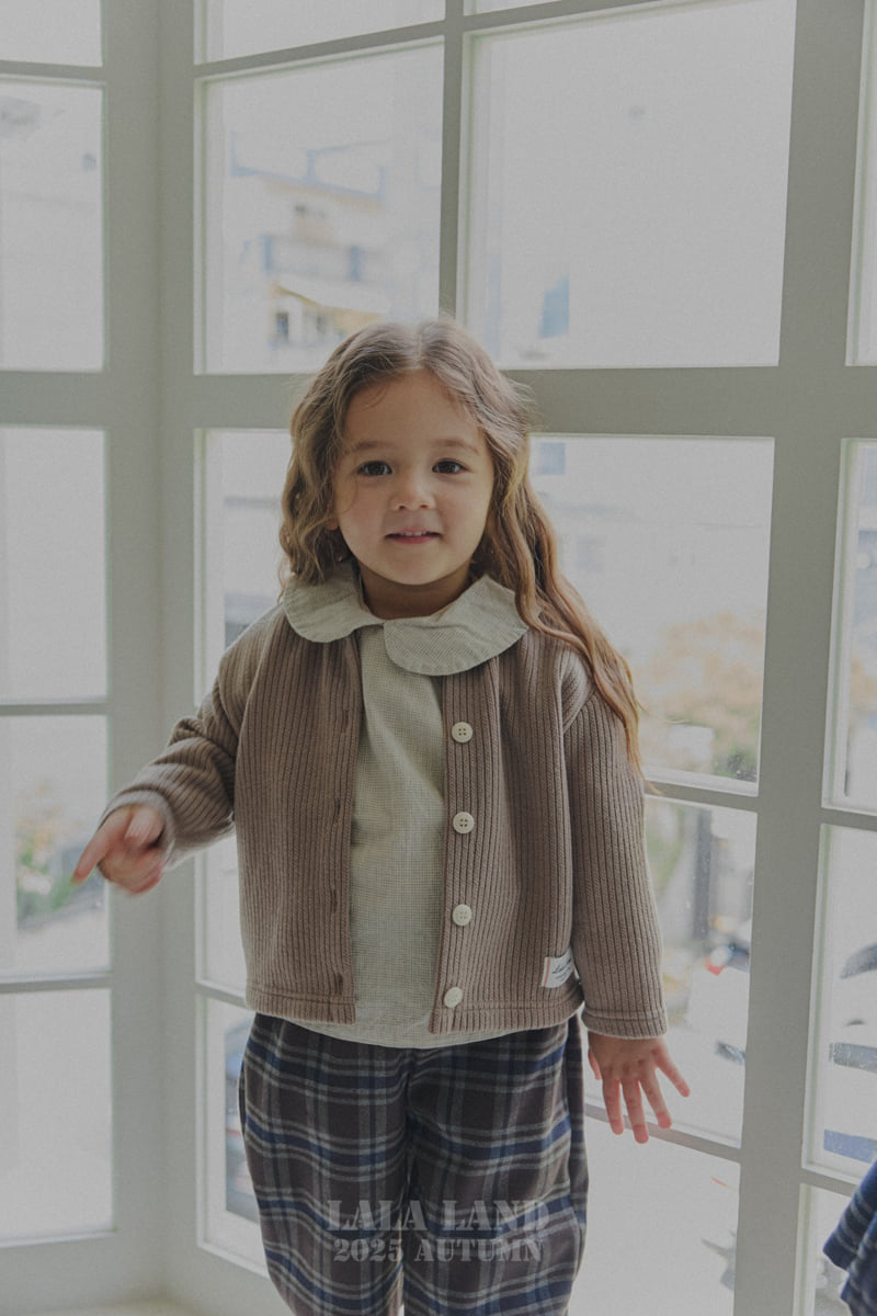 Lalaland - Korean Baby Fashion - #babywear - kids Basic Ribbed Cardigan - 7