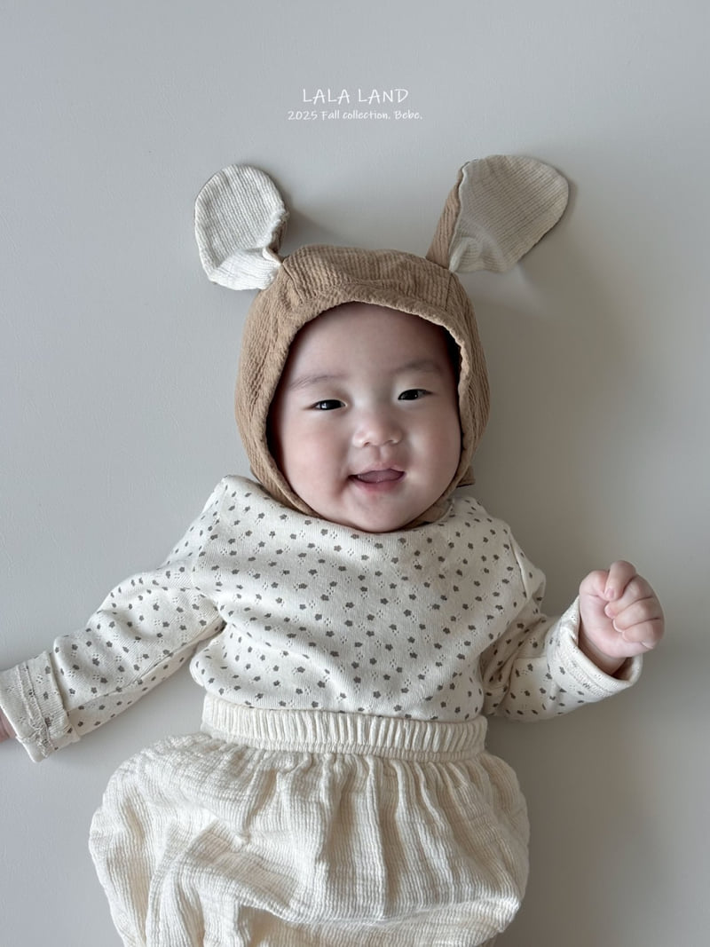 Lalaland - Korean Baby Fashion - #babywear - bebe Bunny Beanie - 9