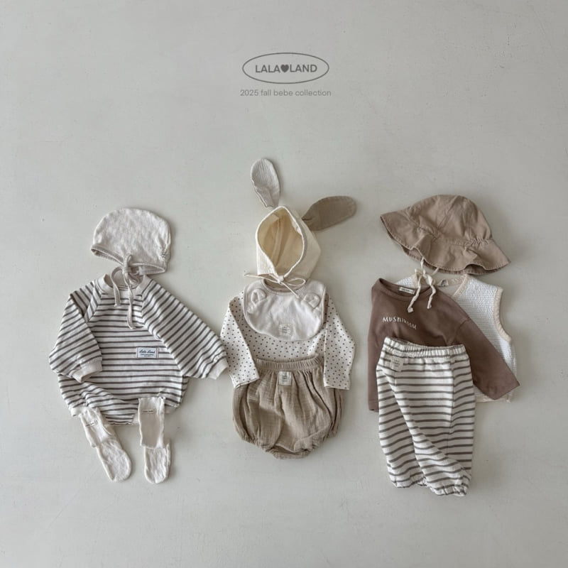 Lalaland - Korean Baby Fashion - #onlinebabyboutique - bebe ST Raglan Suit - 11