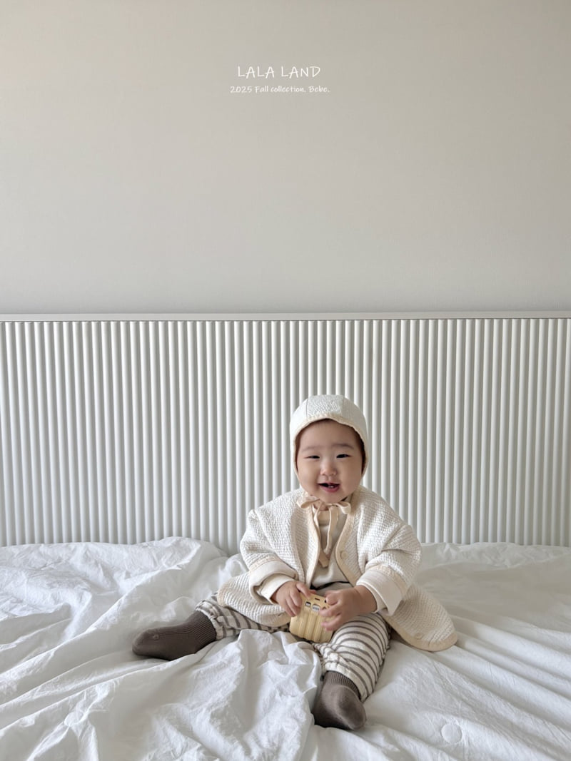 Lalaland - Korean Baby Fashion - #onlinebabyboutique - bebe Cushion Mellow Jacket - 3