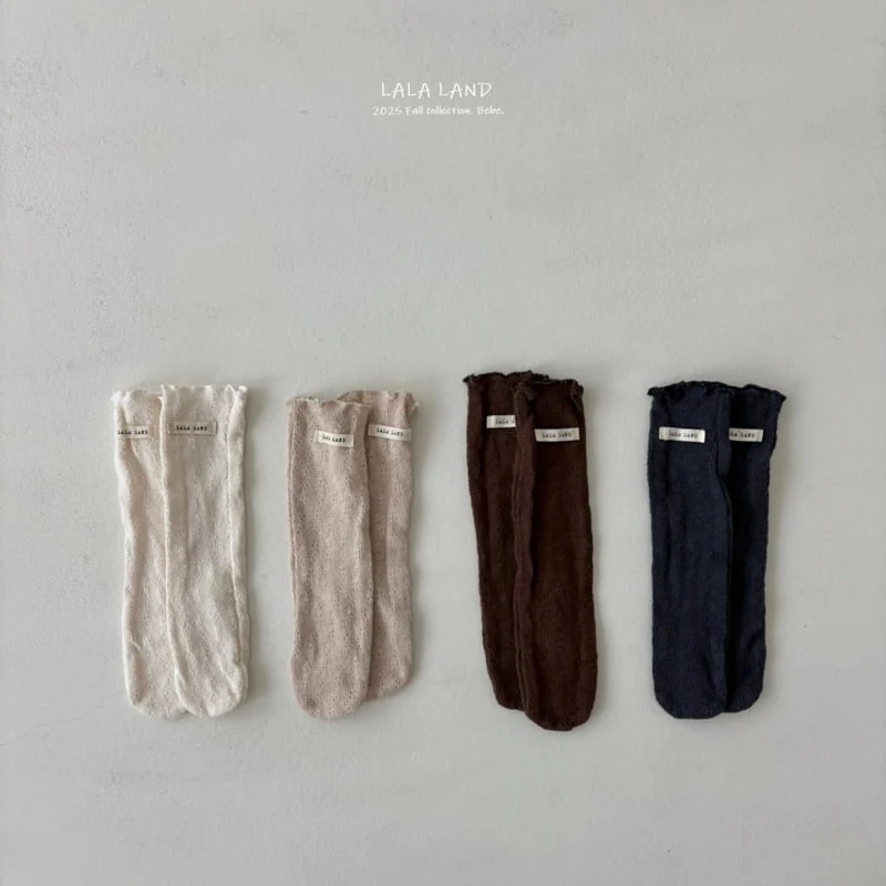 Lalaland - Korean Baby Fashion - #onlinebabyboutique - bebe Knit Socks - 10