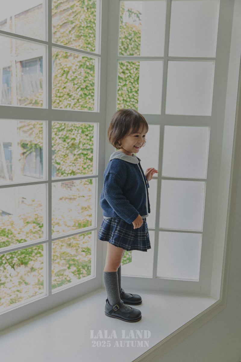 Lalaland - Korean Baby Fashion - #onlinebabyboutique - kids Lala Check Skirt