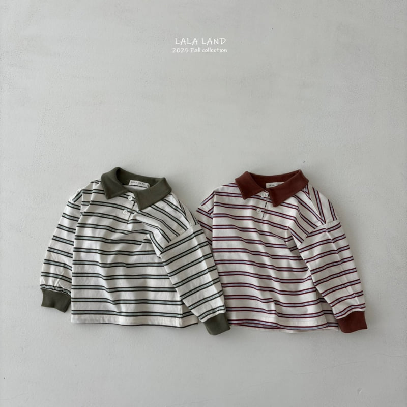 Lalaland - Korean Baby Fashion - #onlinebabyboutique - kids Moha Collar Tee - 11