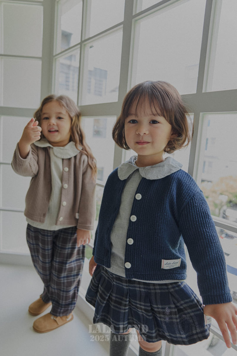 Lalaland - Korean Baby Fashion - #onlinebabyboutique - kids Basic Ribbed Cardigan - 8
