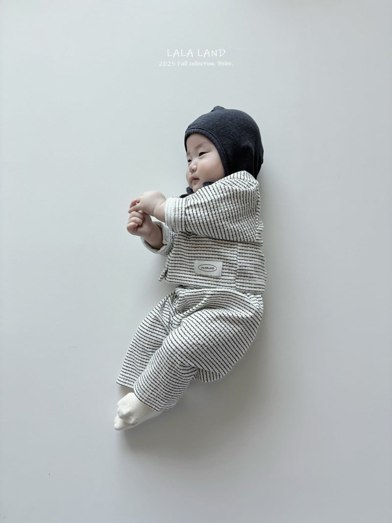 Lalaland - Korean Baby Fashion - #onlinebabyshop - bebe Cream Cheese Pants
