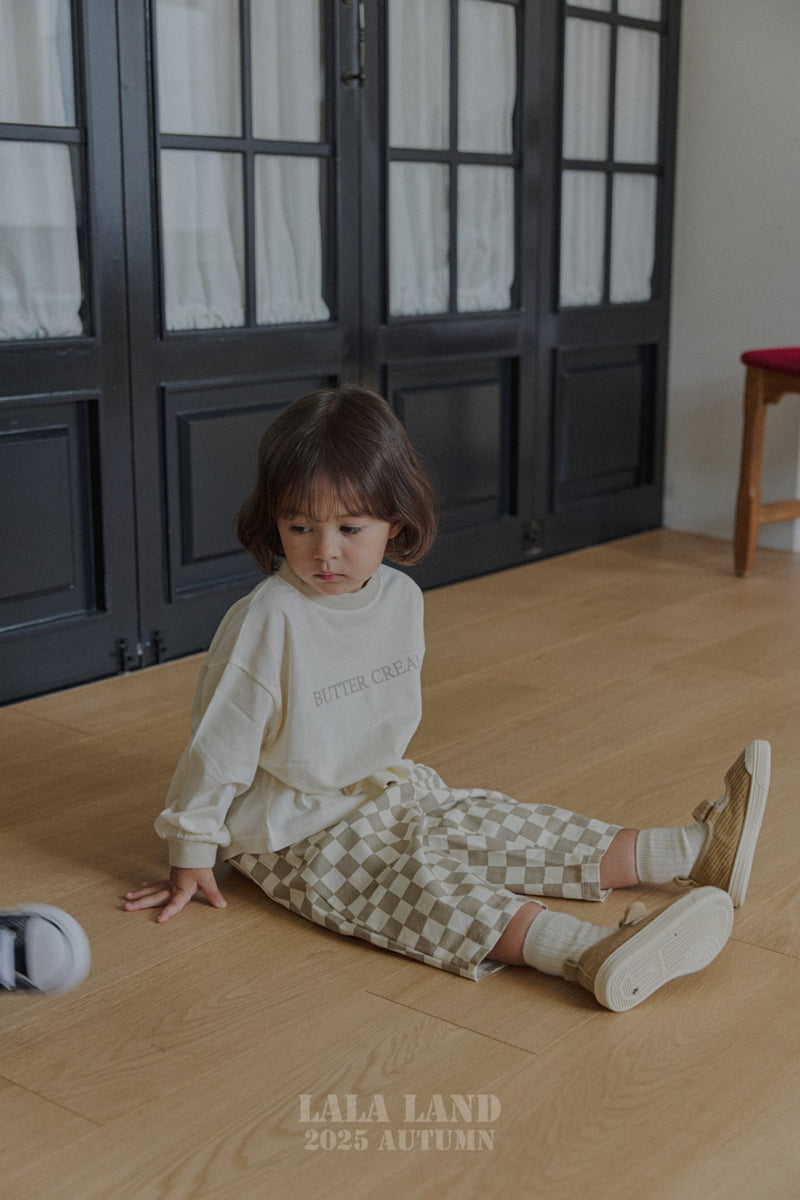 Lalaland - Korean Baby Fashion - #onlinebabyshop - kids Check Check Pants - 7