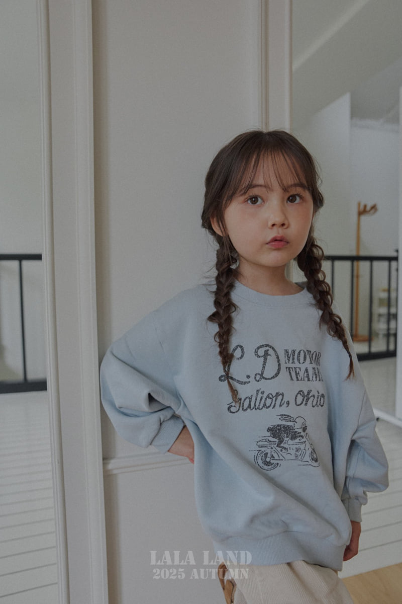 Lalaland - Korean Baby Fashion - #onlinebabyshop - kids Rabbit Biker Sweatshirt