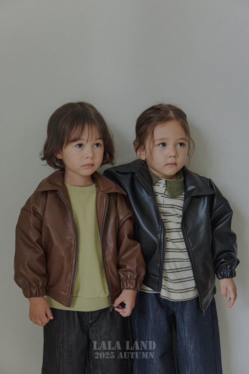 Lalaland - Korean Baby Fashion - #onlinebabyshop - kids Poly Jacket - 5