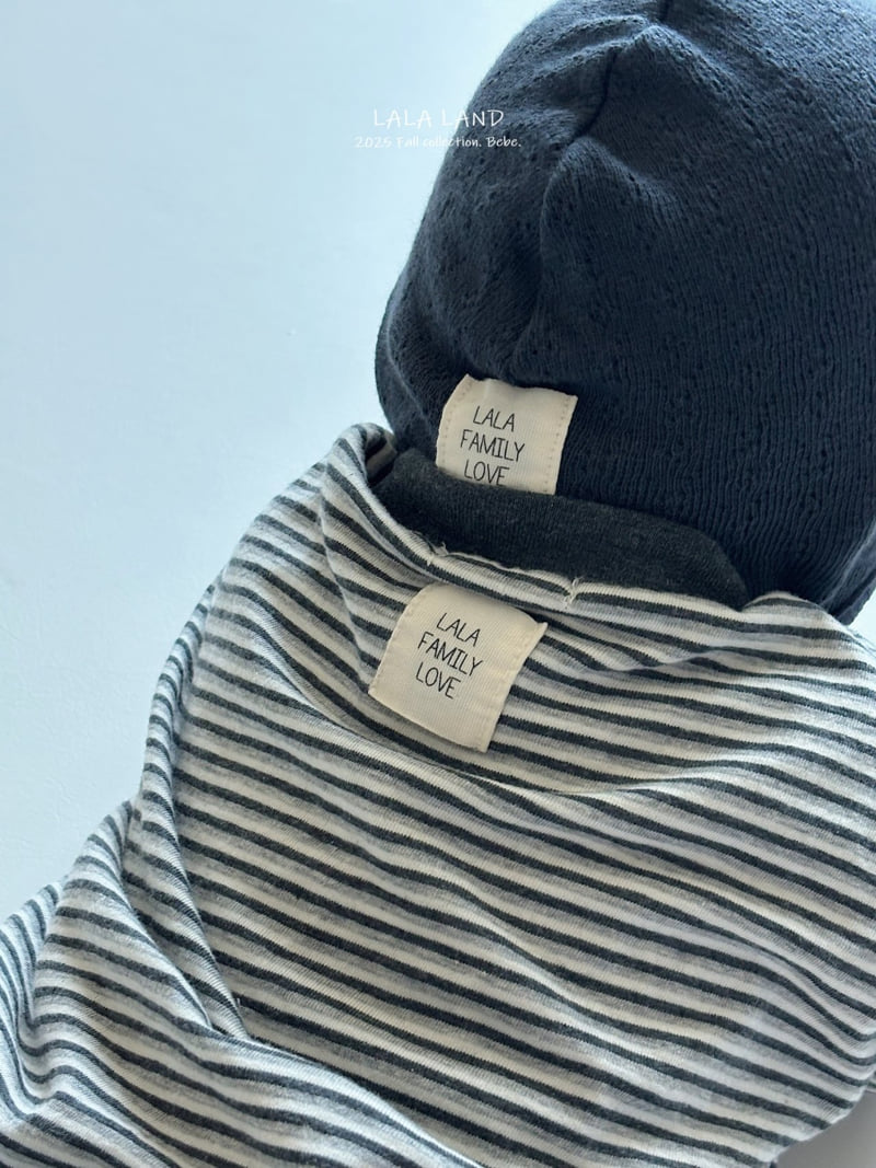 Lalaland - Korean Baby Fashion - #onlinebabyshop - bebe Smooth Stripe Tee - 9