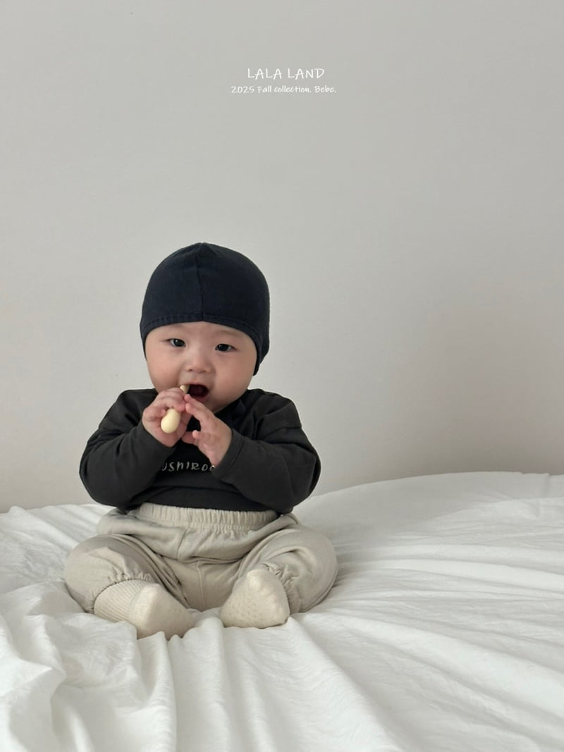 Lalaland - Korean Baby Fashion - #onlinebabyshop - bebe Sweet Cocoa Joggers - 4