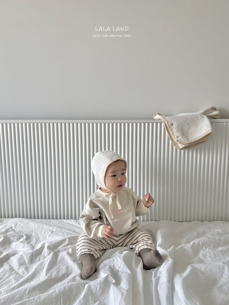 Lalaland - Korean Baby Fashion - #smilingbaby - bebe Sweet Cocoa Sweatshirt - 3