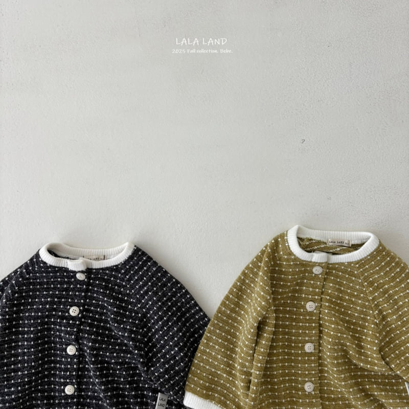 Lalaland - Korean Baby Fashion - #smilingbaby - bebe Dot Dot Knit Sweatshirt - 11