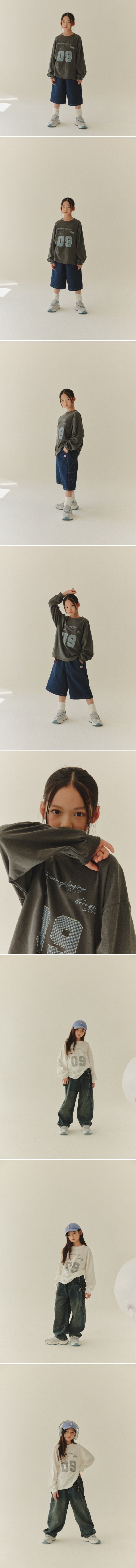 Lilas - Korean Children Fashion - #magicofchildhood - Nine Long Tee - 2