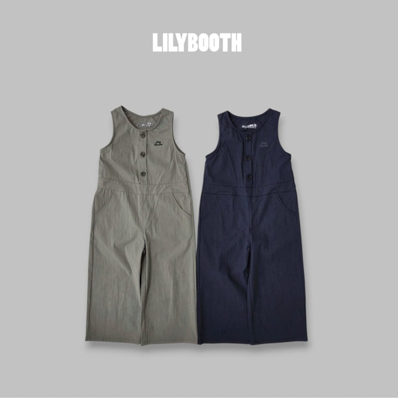 Lilybooth - Korean Children Fashion - #Kfashion4kids - Button Overall