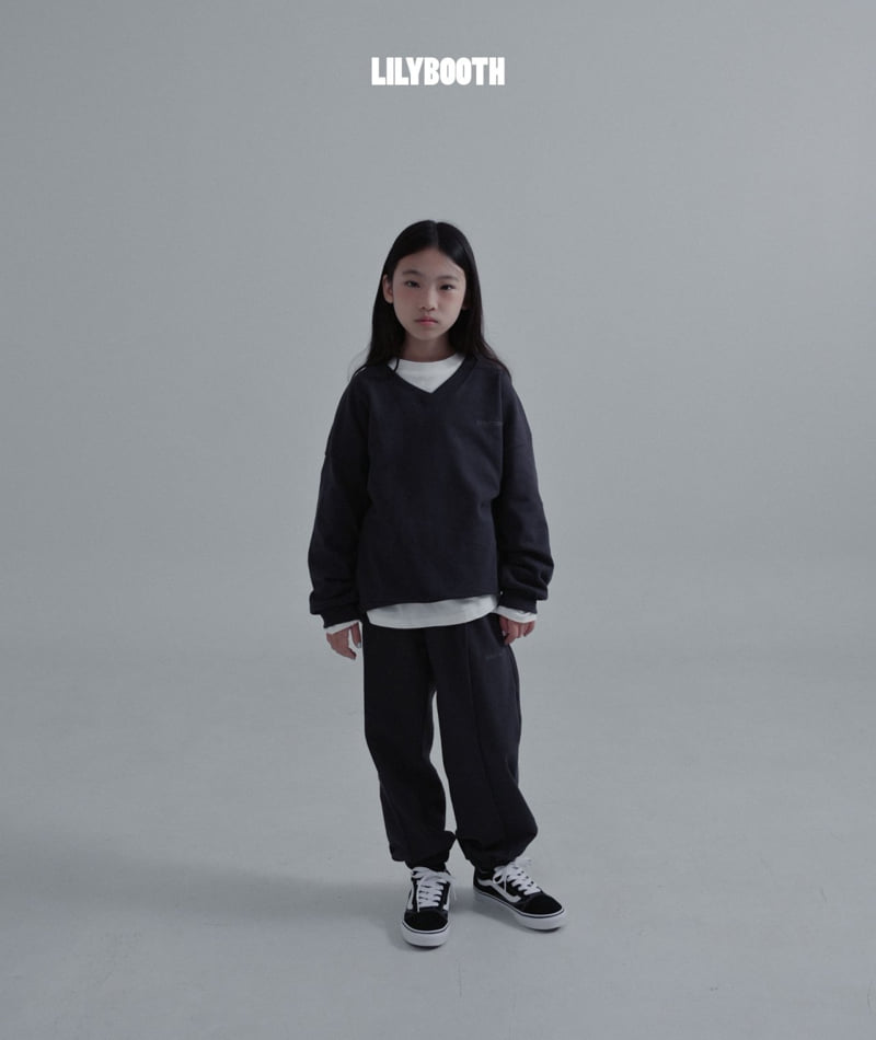 Lilybooth - Korean Children Fashion - #kidsshorts - V Sweatshirt - 11