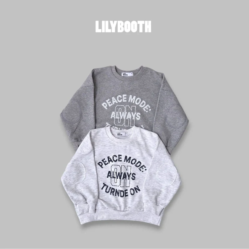 Lilybooth - Korean Children Fashion - #kidzfashiontrend - Patch Sweatshirt