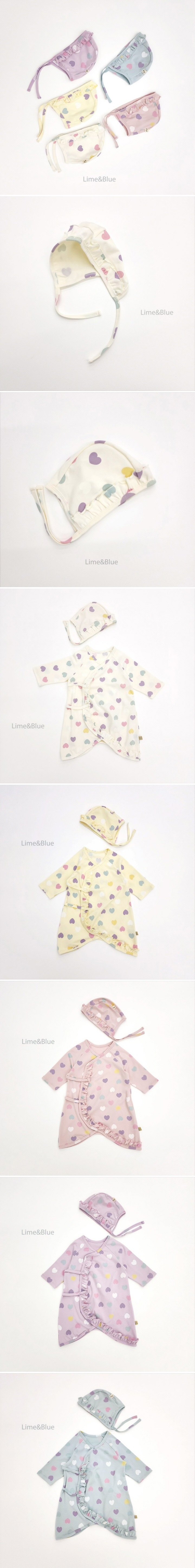 Lime & Blue - Korean Baby Fashion - #babyboutique - Love Heart Baby Hat