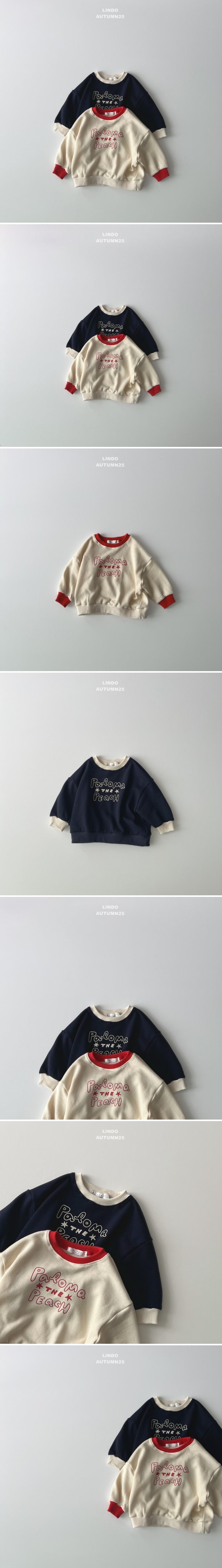 Lindo - Korean Baby Fashion - #babyboutique - The Peach Sweatshirt - 2