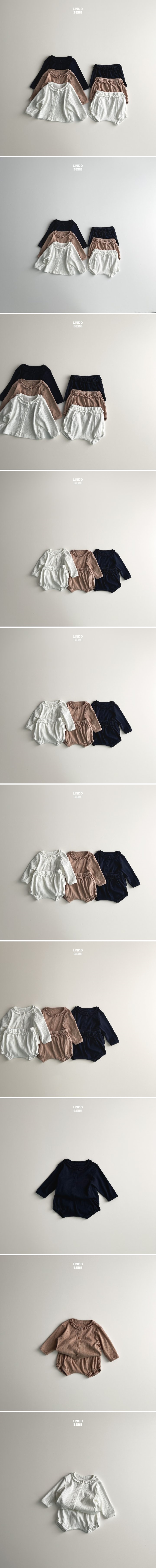 Lindo - Korean Baby Fashion - #babyboutiqueclothing - Bebe Petit Eyelet Cardigan