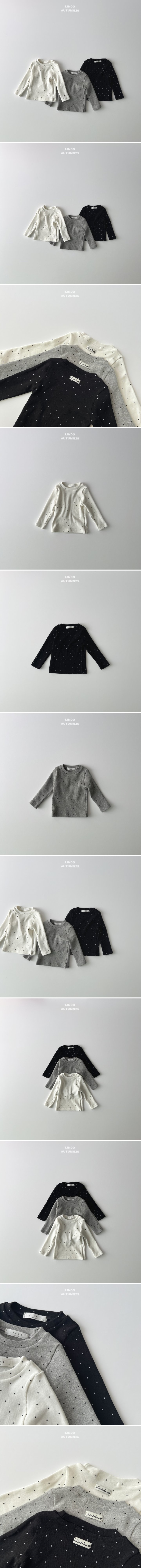 Lindo - Korean Baby Fashion - #babyclothing - Dot Basic Tee - 2