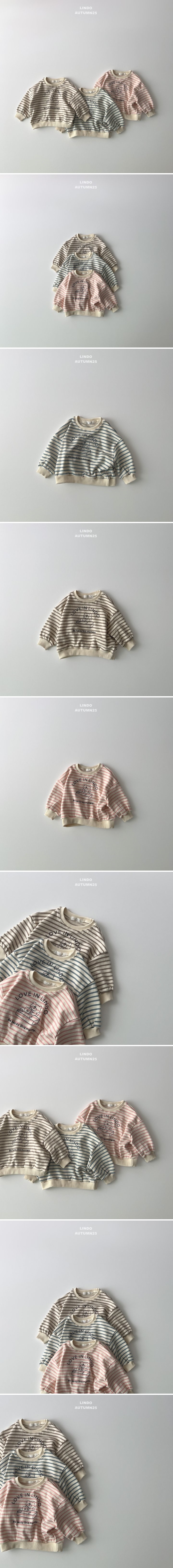 Lindo - Korean Baby Fashion - #babyfashion - Love in Bear Sweatshirt - 2