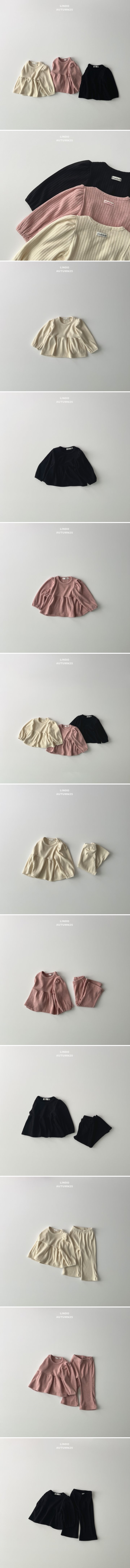 Lindo - Korean Baby Fashion - #babyfever - Lydia Knit Puff Tee - 2