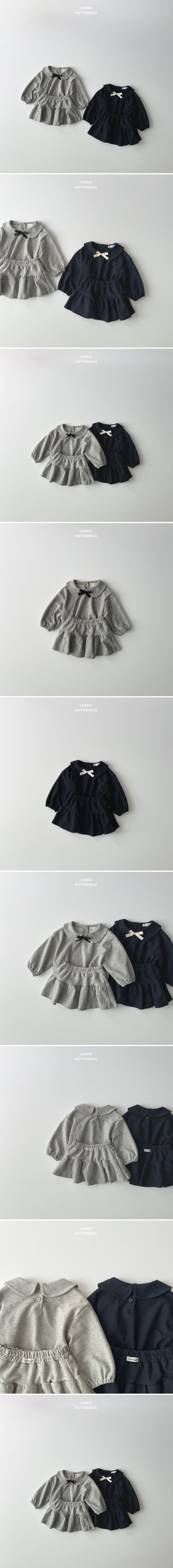 Lindo - Korean Baby Fashion - #babygirlfashion - France Tiered Set - 2